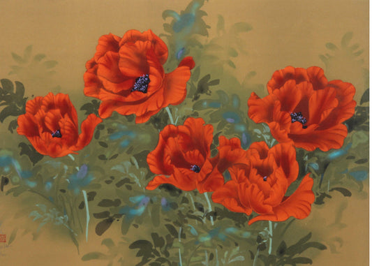 David Lee - "Red Poppies"