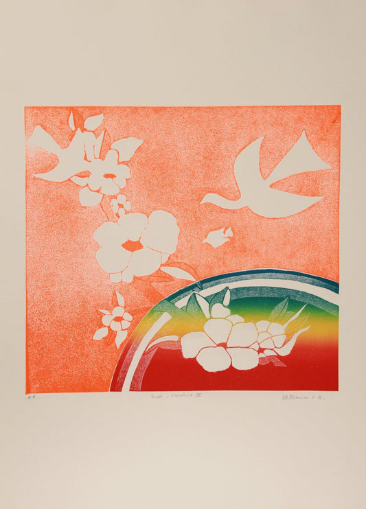 Marielle Kramer - "Birds Rainbow V"